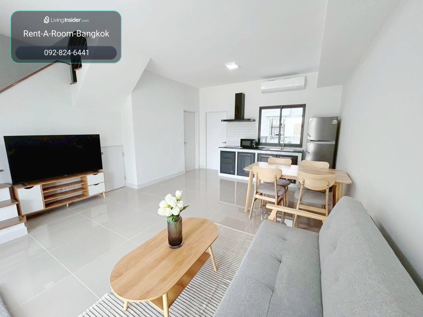 T260263 Pleno bangna 2 house, 106 sqm 3 bed fully furnished, 31,000 thb  – รูปที่ 3