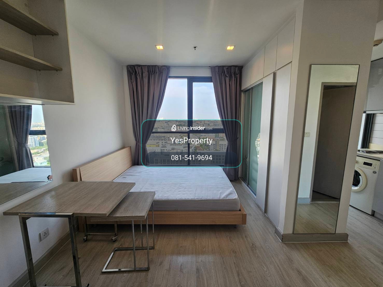 ปล่อยเช่า Studio 1 ห้องน้ำ ไอดีโอ โมบิ สุขุมวิท (สุขุมวิท 81) | Ideo Mobi Sukhumvit 81 – รูปที่ 2