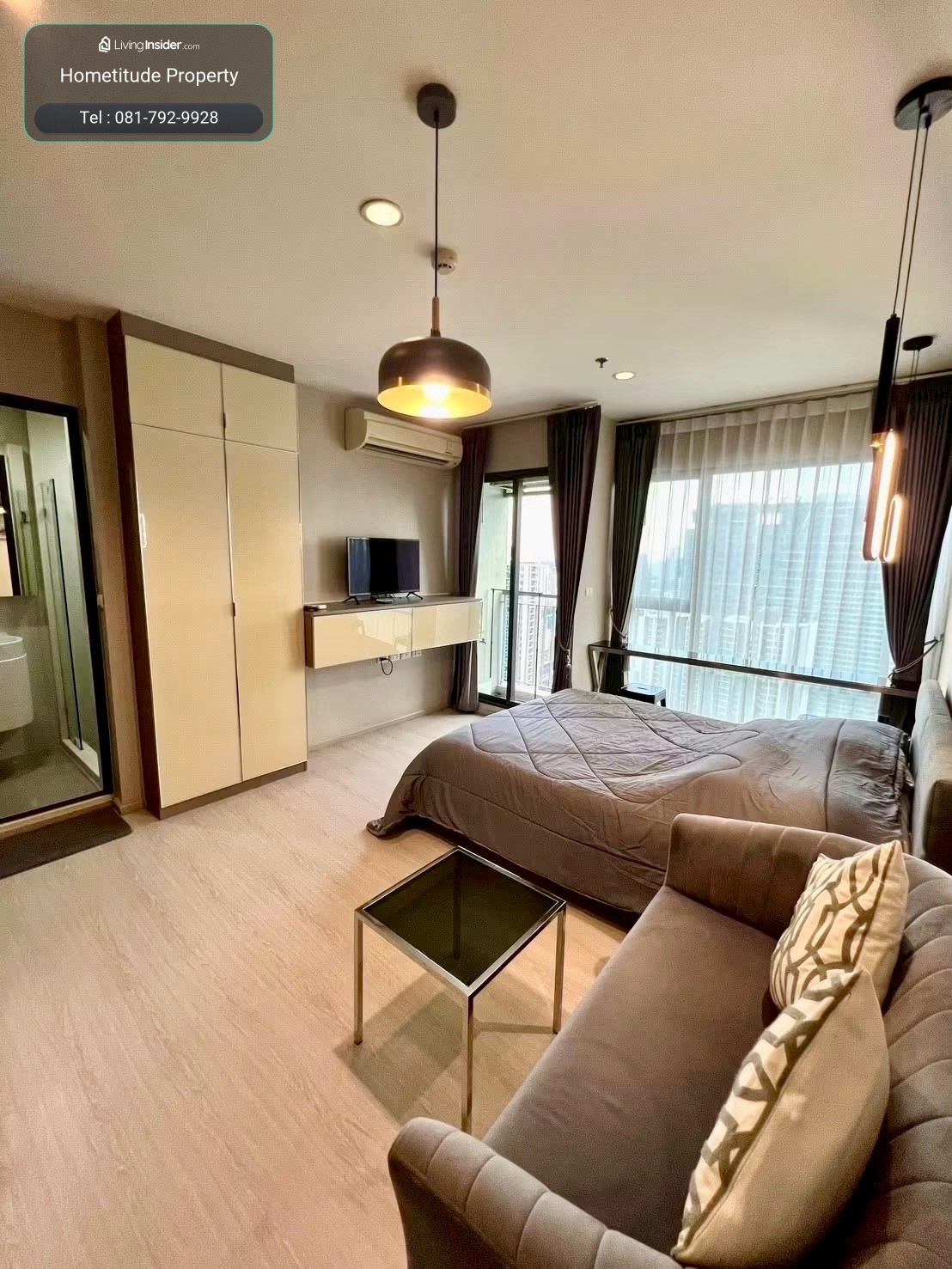 ✅ For rent Rhythm Asoke 1 💜 only 17,000 baht/month 🚆 near MRT Rama 9 about 300 m. – รูปที่ 2