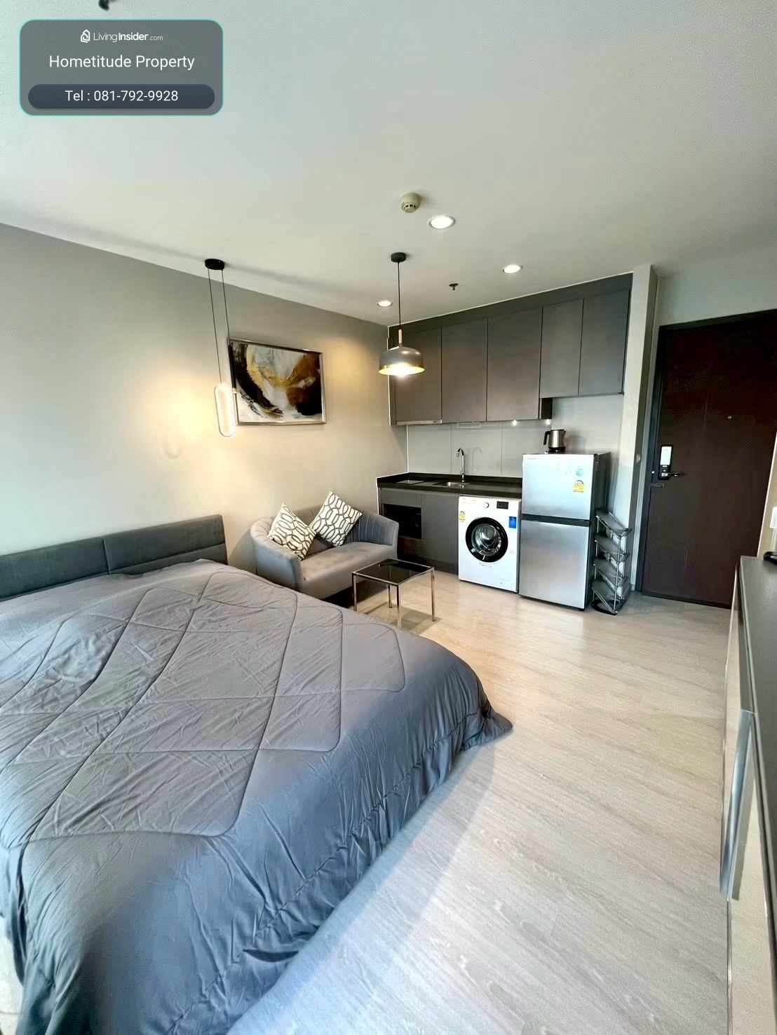 ✅ For rent Rhythm Asoke 1 💜 only 17,000 baht/month 🚆 near MRT Rama 9 about 300 m. – รูปที่ 4