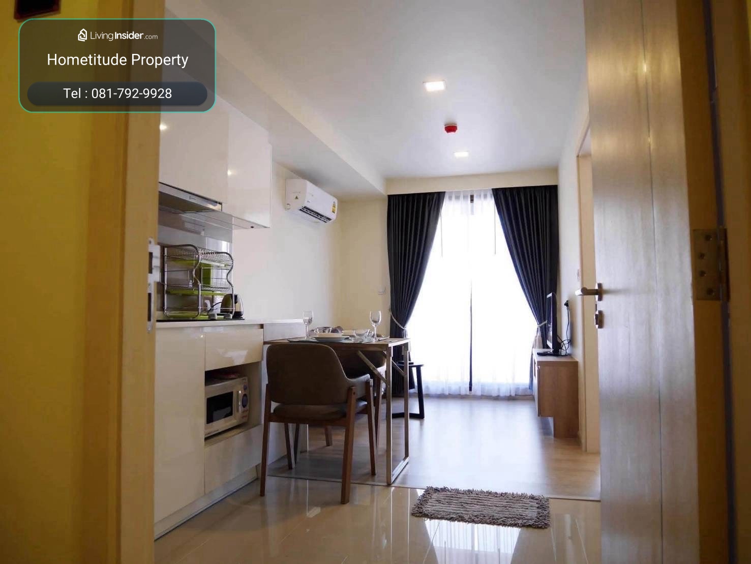🐶🐈 For rent Maestro 03 Ratchada–Rama 9 ✨ Pet Friendly | Pets allowed 🏠 1 Bedroom | 34 sq m., only 18,000 baht/month – รูปที่ 3