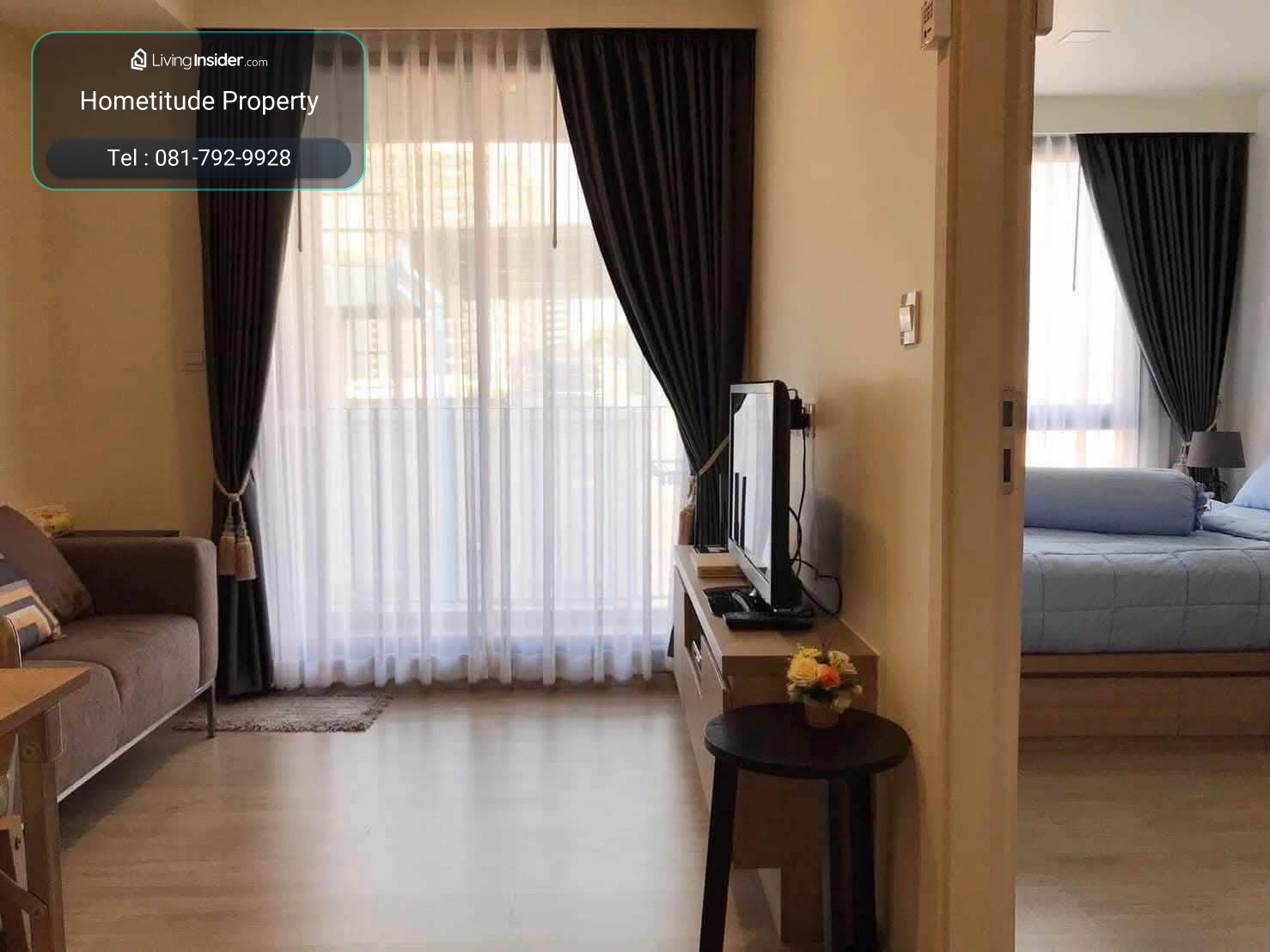 🐶🐈 For rent Maestro 03 Ratchada–Rama 9 ✨ Pet Friendly | Pets allowed 🏠 1 Bedroom | 34 sq m., only 18,000 baht/month – รูปที่ 4