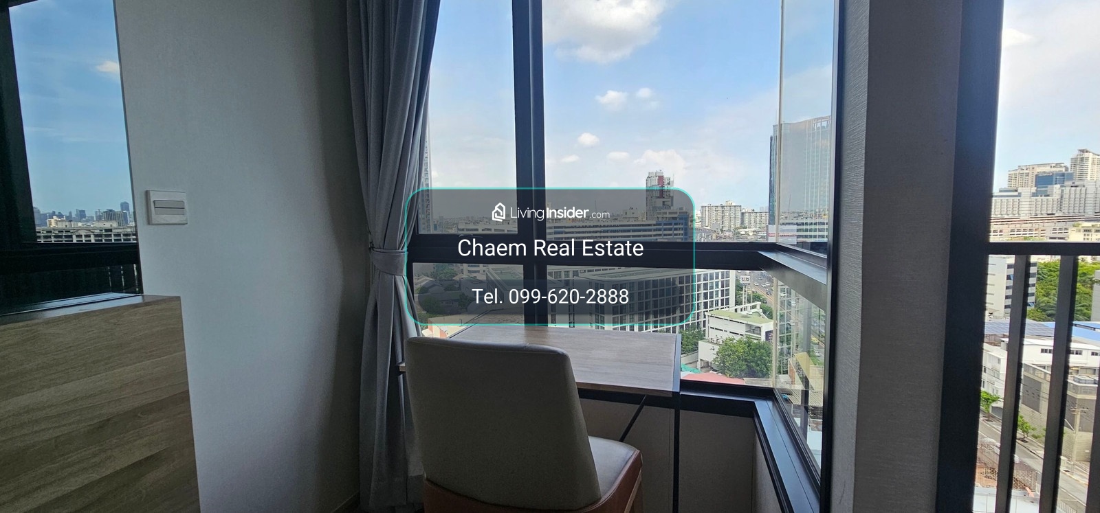 **พร้อมเข้าอยู่** ห้องไม่เคยผ่านการปล่อยเช่า | Studio bed 1bath | สนใจติดต่อ k.เฌอเอม 099-620-2888 – รูปที่ 2