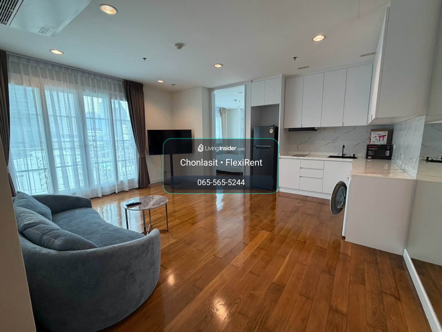 ✨ NEWLY RENOVATED | CITI SMART SUKHUMVIT 18 ✨ 🏙️ ห้องรีโนเวทใหม่ ไม่เคยปล่อยเช่ามาก่อน | วิวสวย ไม่มีตึกบัง – รูปที่ 3