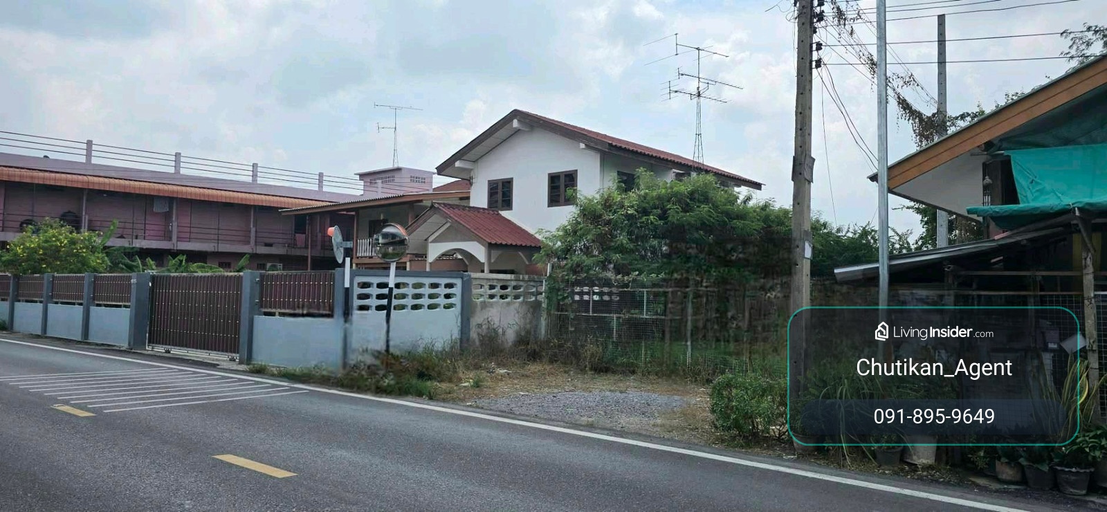 Empty land for sale, area 2 rai 3 ngan 60 square wah, Thanu Subdistrict, Uthai District, Phra Nakhon Si Ayutthaya Province. – รูปที่ 3