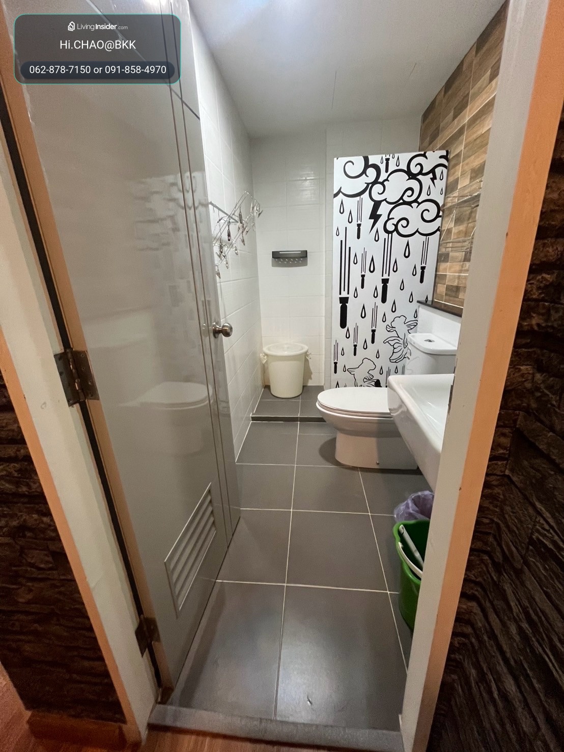 🏡ให้เช่า : พาร์คคอนโดดรีม ลำปาง Park Condo Dream Lampang วิวสระ อย่างปัง  – รูปที่ 3
