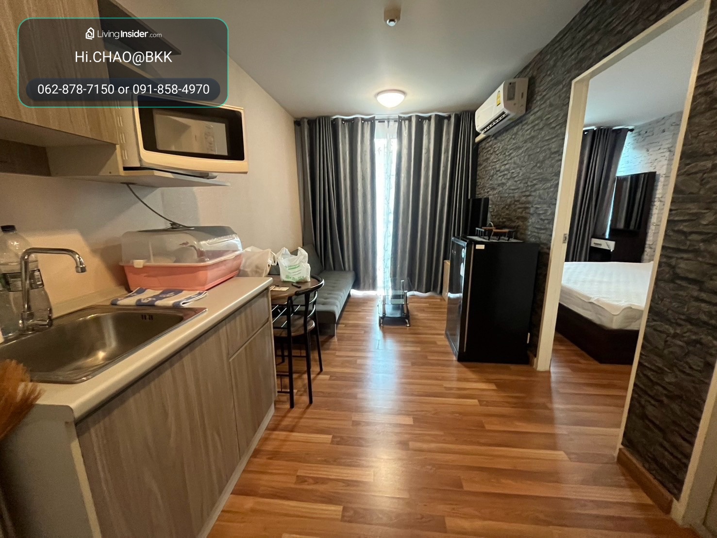 🏡ให้เช่า : พาร์คคอนโดดรีม ลำปาง Park Condo Dream Lampang วิวสระ อย่างปัง  – รูปที่ 4