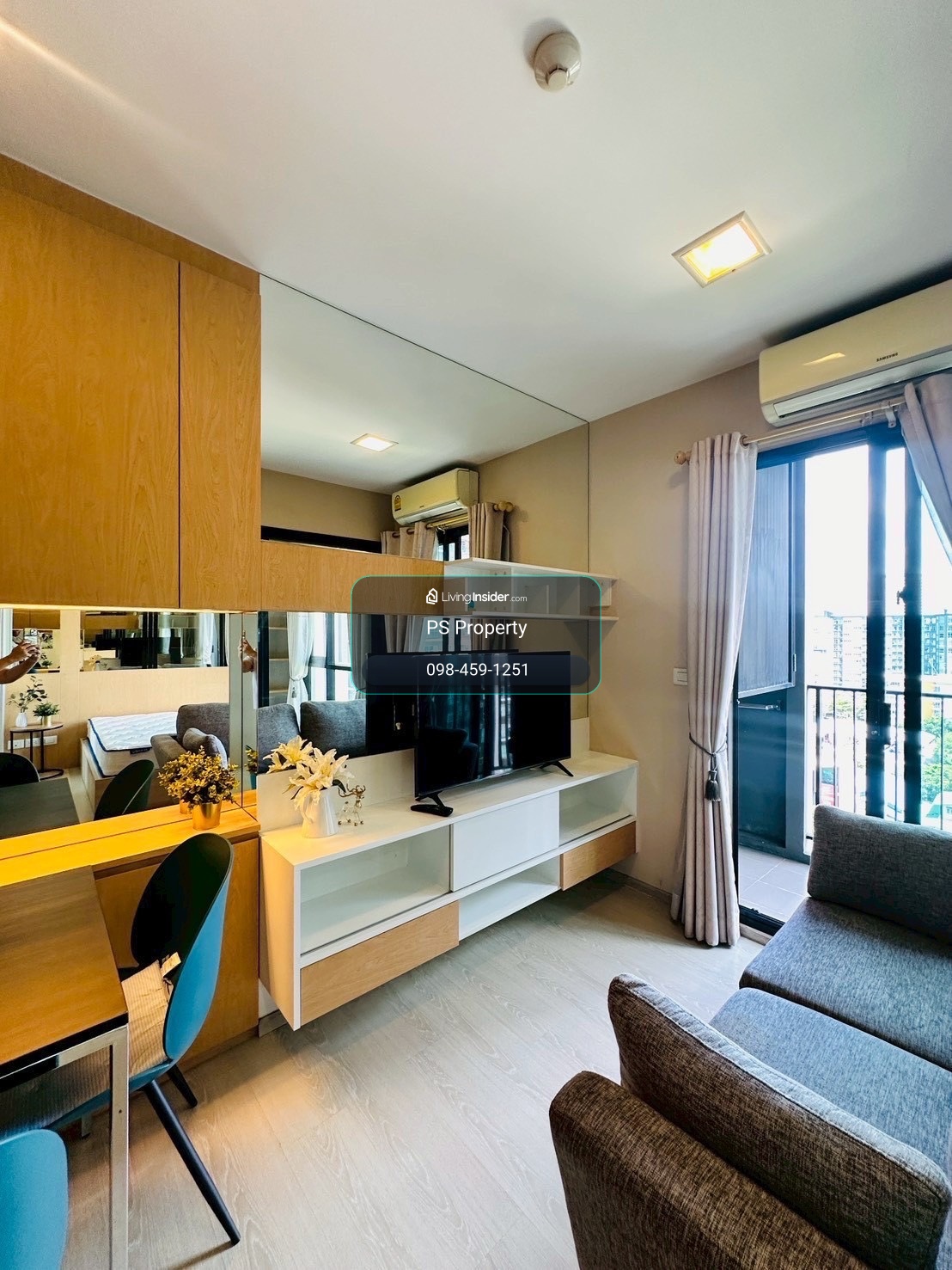 ให้เช่า 🔥 Condolette Midst Rama 9 🔥 เฟอร์นิเจอร์ และ เครื่องใช้ไฟฟ้าครบ ใกล้ MRT พระราม 9 – รูปที่ 3