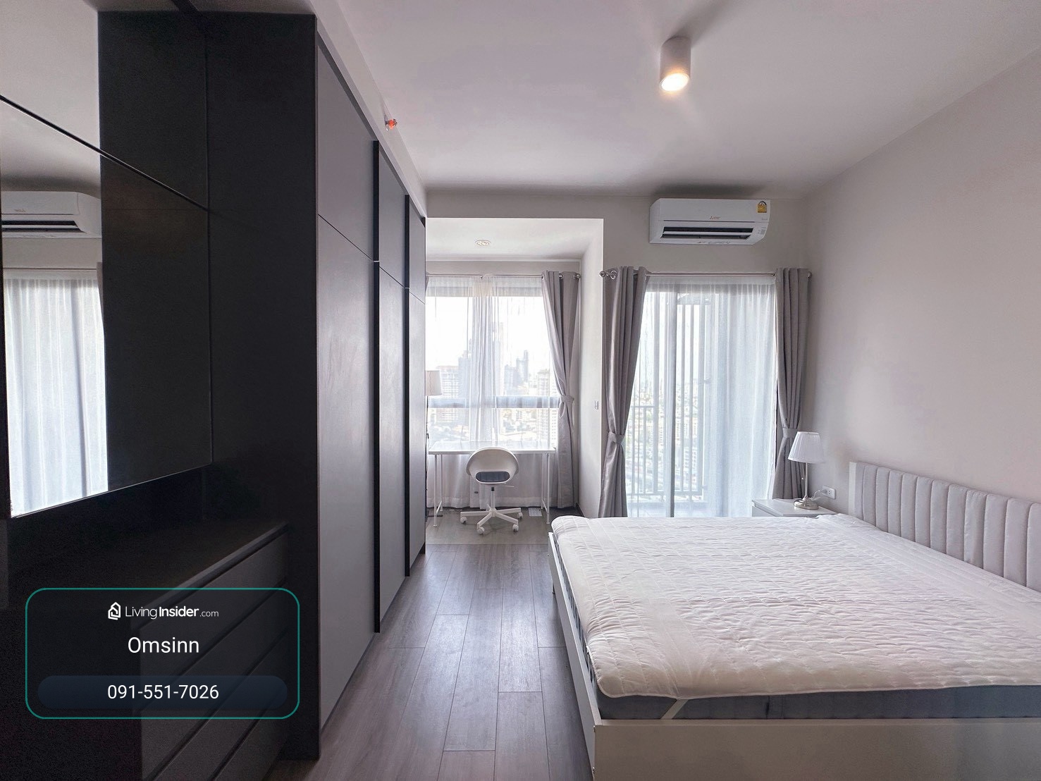 ไอดีโอ สุขุมวิท-พระราม 4 | 31 ตร.ม. ชั้น 19 | เช่า 19,000 บาท/เดือน – รูปที่ 4