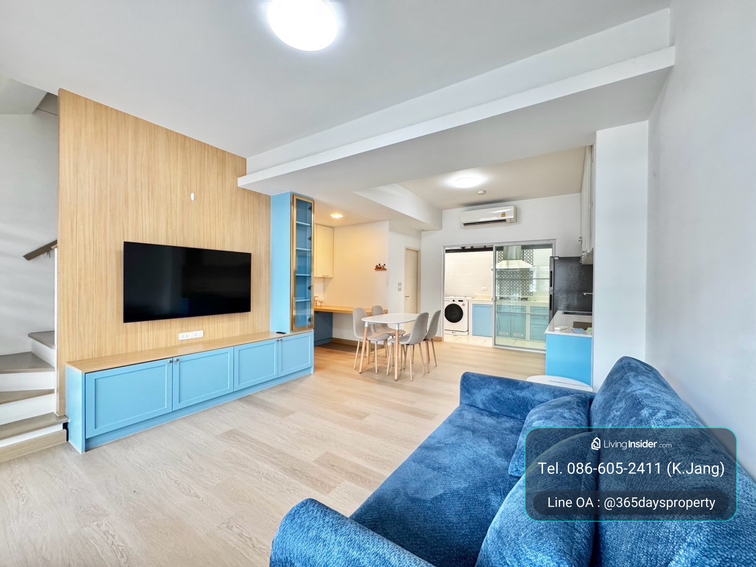 💥ForRent💥Indy Bangna-Ramkhamhang2 🏡 Near Mega Bangna , Dulwich 🚩 Gas Stove 🔥 fully decorated house 🌟 – รูปที่ 2