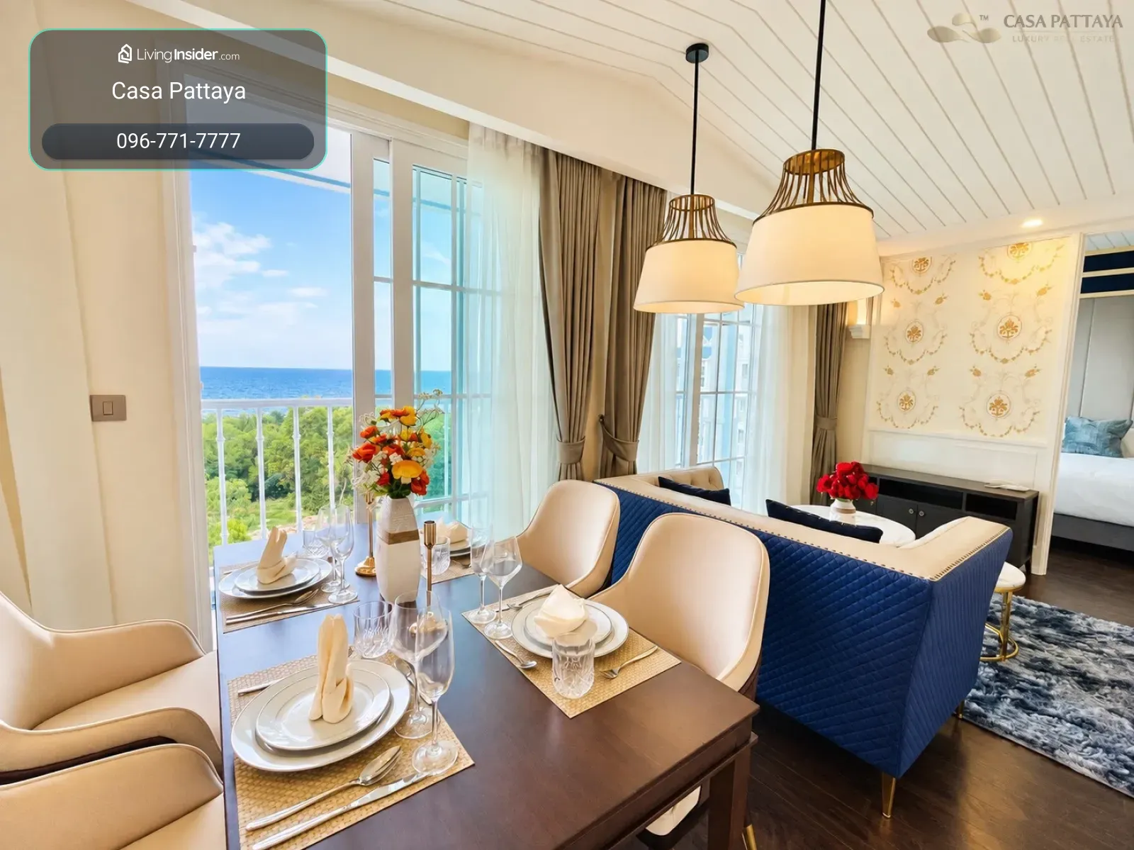 ให้เช่าคอนโด Grand Florida Beachfront Condo Resort Pattaya วิวทะเลพร้อมอยู่ – รูปที่ 2