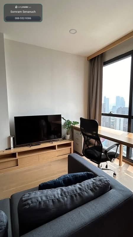 For Rent: Ashton Chula-Silom 1BR High Floor 32.41 sqm – รูปที่ 3