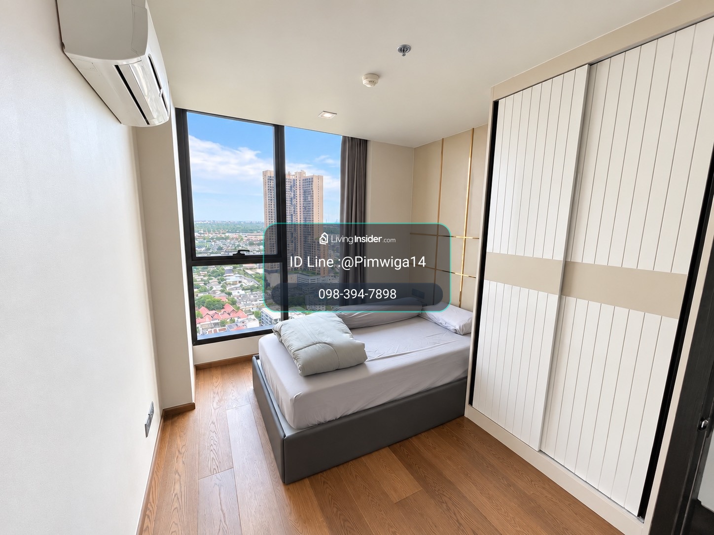 ✨ Rare Item! ห้องมุม วิวเมือง 180° ชั้นสูง 29 IDEO Q Sukhumvit 36 | 2 ห้องนอน | 53 ตร.ม. – รูปที่ 4