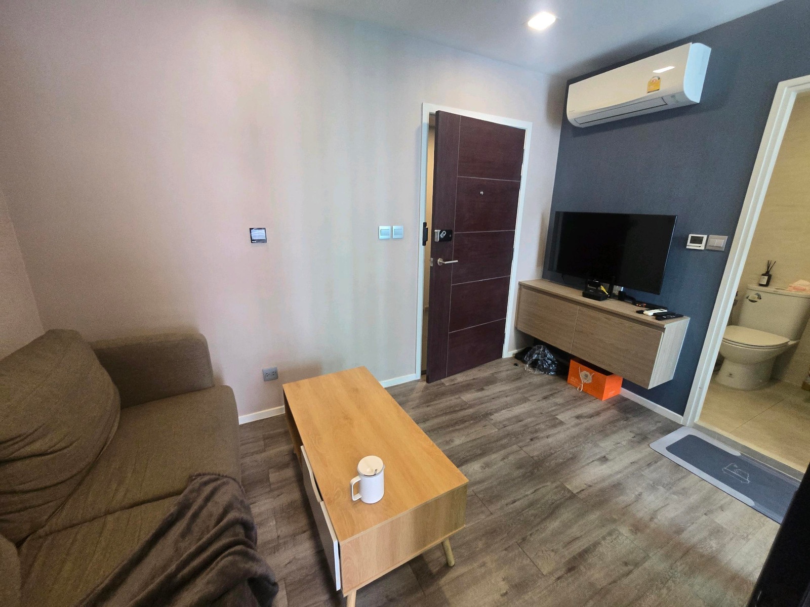 ให้เช่าคอนโดห้วยขวาง🏡 บราวน์  รัชดา–ห้วยขวาง📍MRT ห้วยขวาง (ทางออก 1) – รูปที่ 3