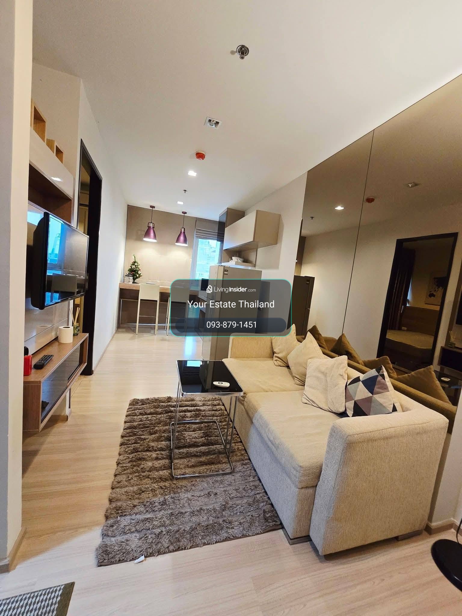 Rhythm สาทร 21 คอนโด ห้องสวย ใกล้รถไฟฟ้า ว่างพร้อมให้เช่า – รูปที่ 2