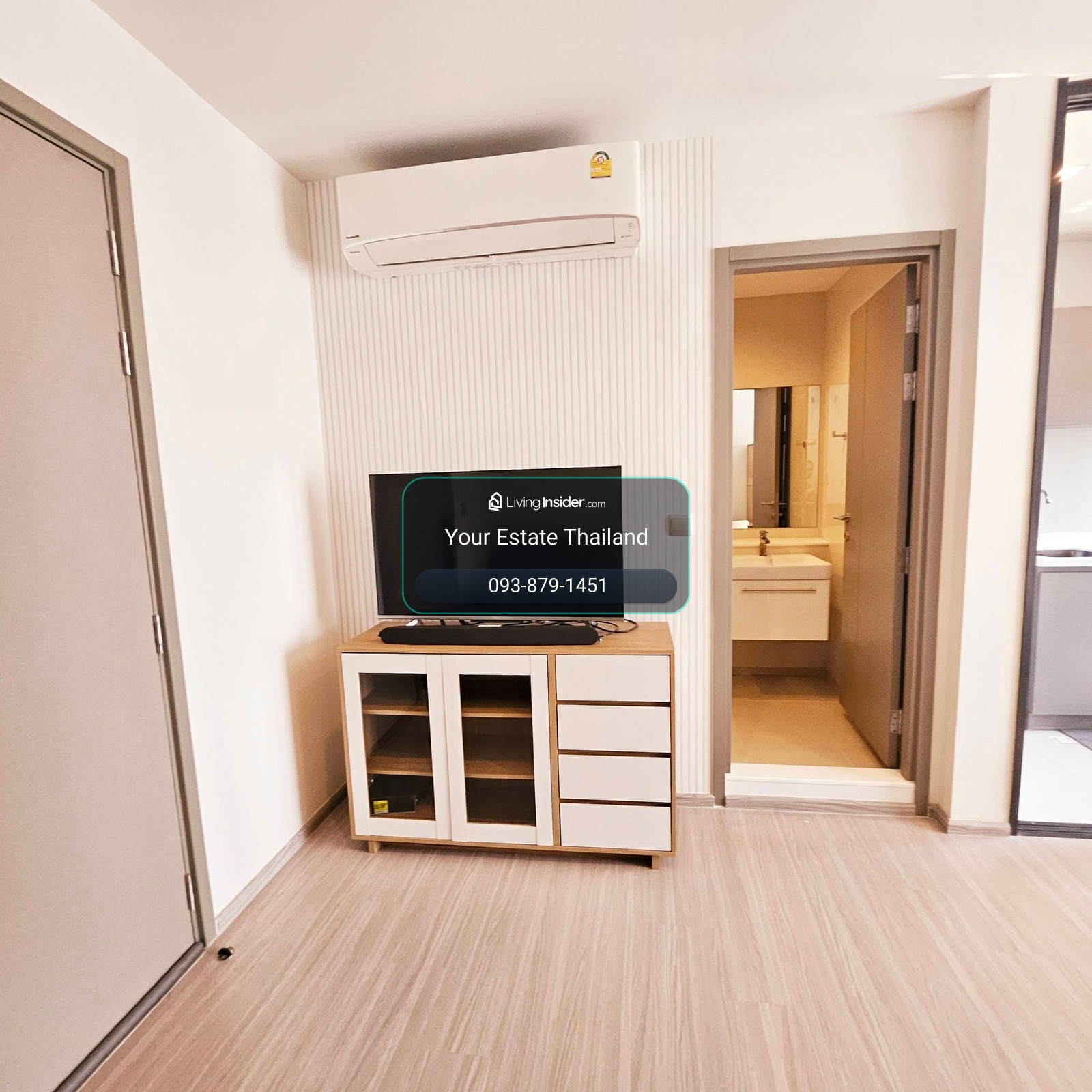 LIFE ASOKE HYPE คอนโด 1 ห้องนอน เฟอร์นิเจอร์ครบ ว่างพร้อมให้เช่า  – รูปที่ 4