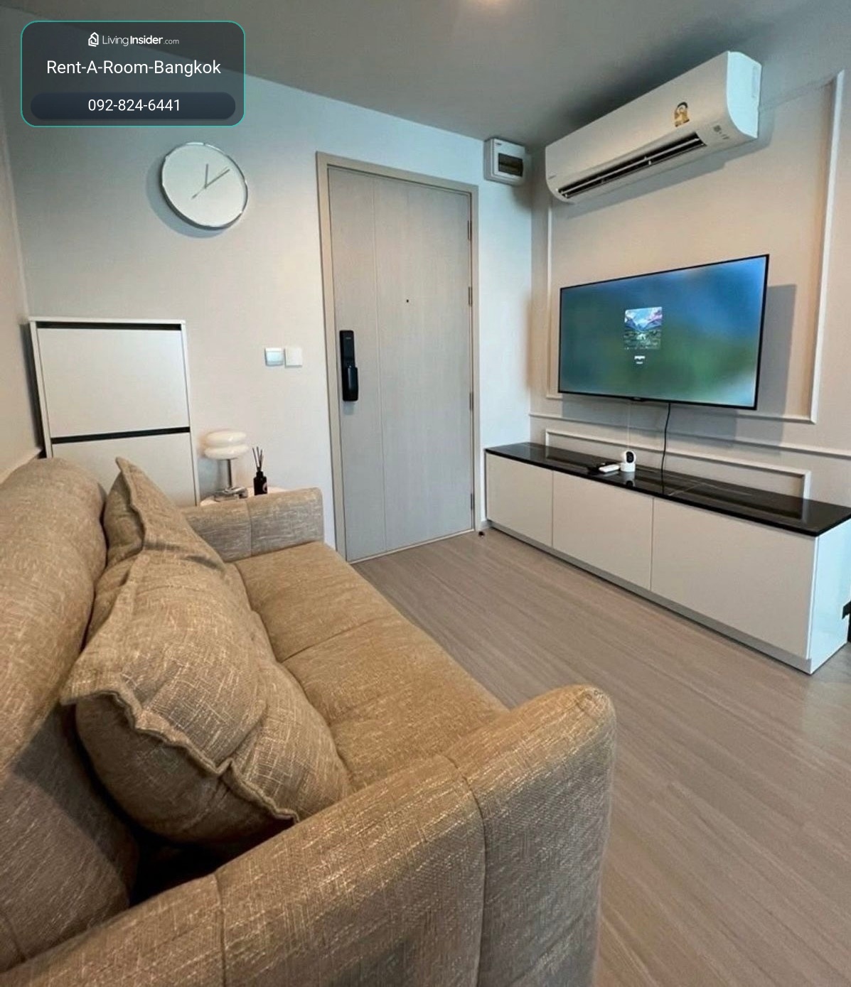C260266 Life ladprao, 35 sqm floor 34 1 bed fully furnished, 25,000 thb  – รูปที่ 3