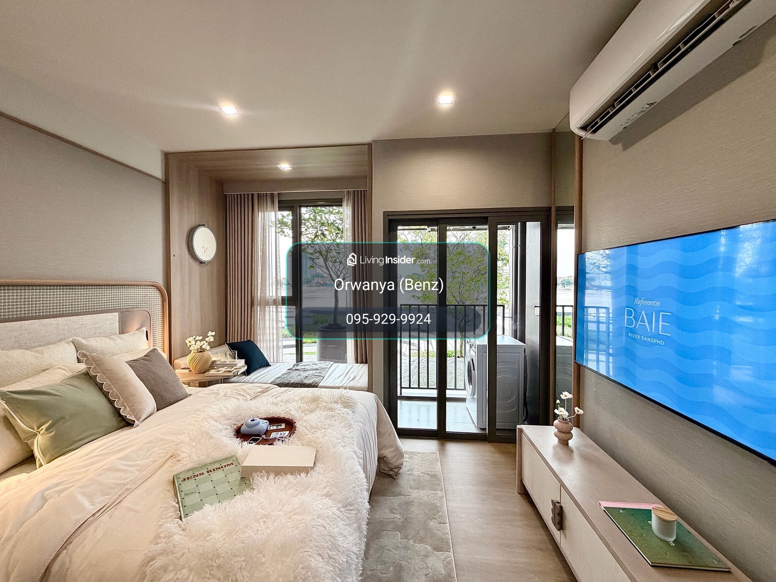 🌊Reference BAIE riverside condo | Studio 23 sq m., only 2.79 MB 📲 095-9299924 (K.Benz) – รูปที่ 2