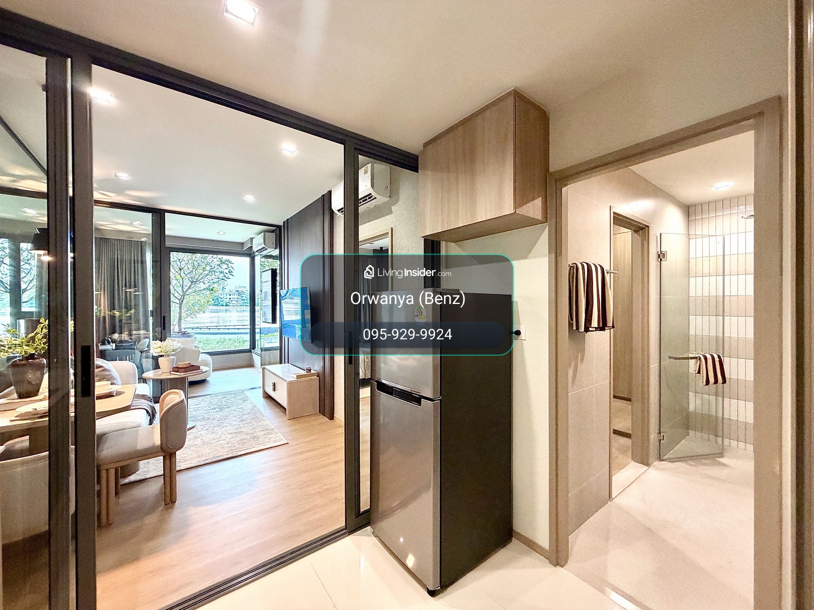 🌊Reference BAIE คอนโดริมแม่น้ำเจ้าพระยา | 1 Bedroom Plus 45.6 ตร.ม. เพียง 5.79 MB เท่านั้น 📲 095-9299924 (K.เบนซ์)  – รูปที่ 4