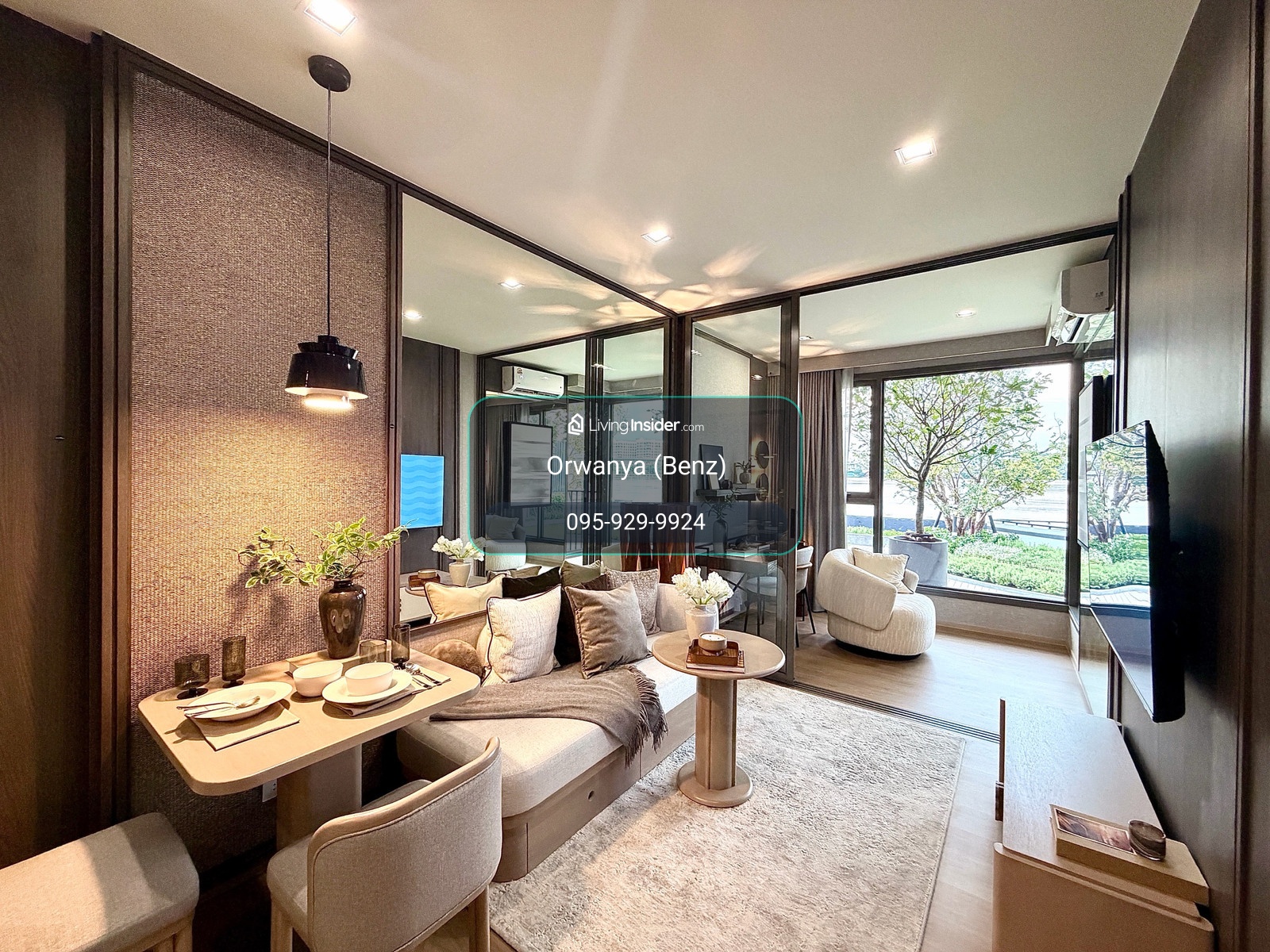 🌊Reference BAIE คอนโดริมแม่น้ำเจ้าพระยา | 1 Bedroom Plus 45.6 ตร.ม. เพียง 5.79 MB เท่านั้น 📲 095-9299924 (K.เบนซ์)  – รูปที่ 3