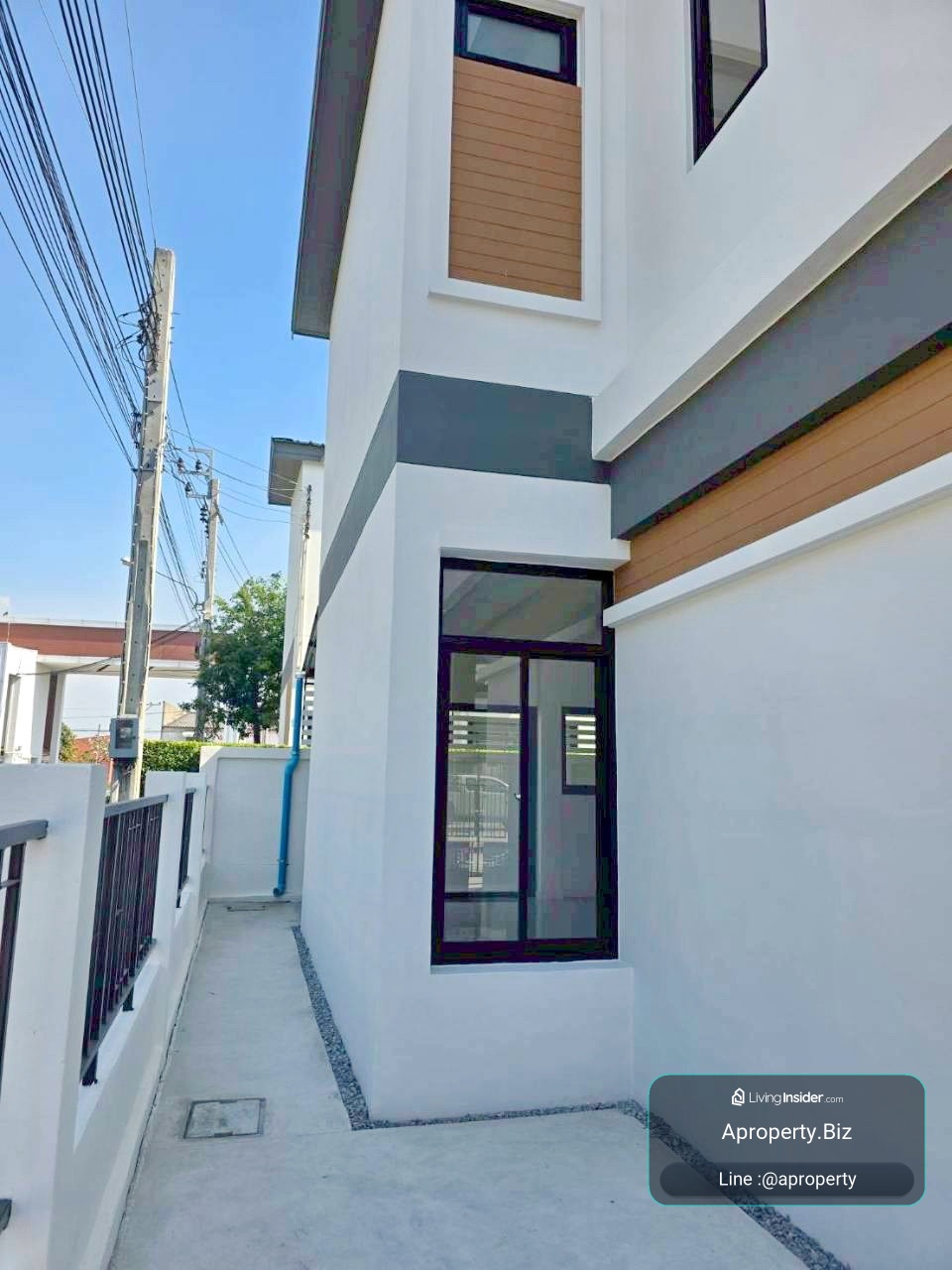 Townhouse for rent, 2 floors, width 6.5 meters, new corner house. – รูปที่ 2