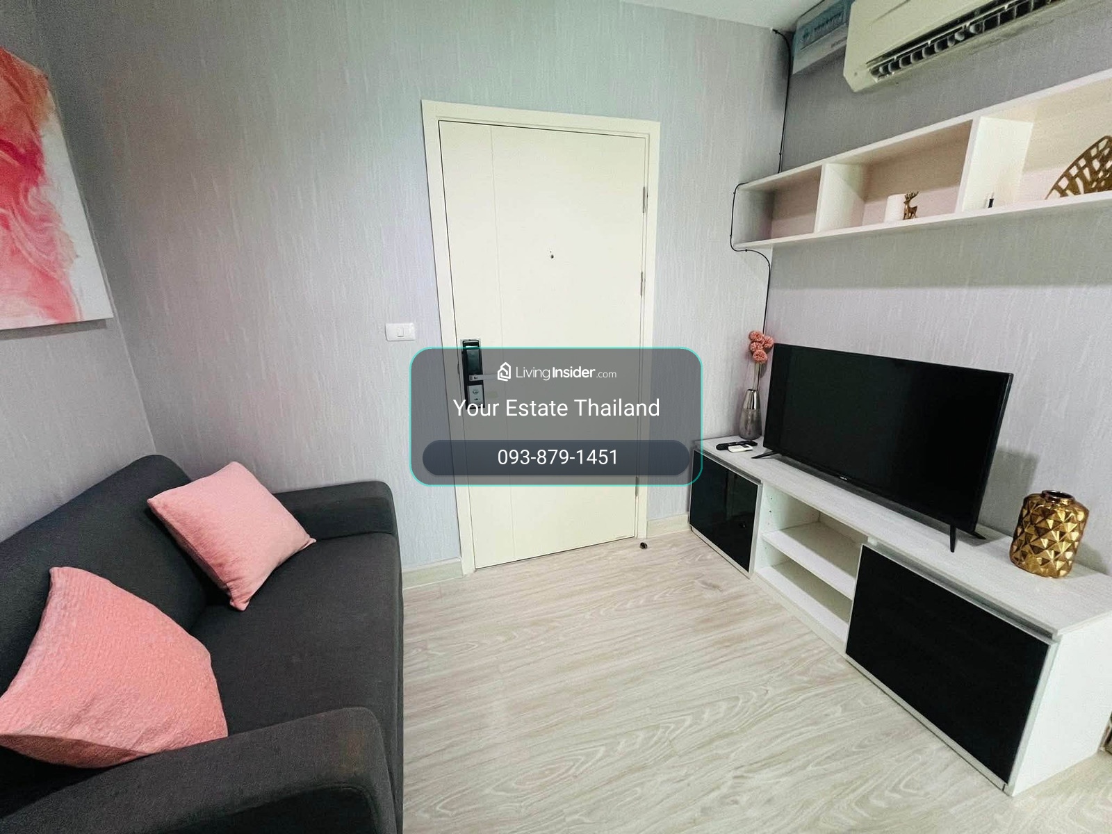 Aspire Ngamwongwan คอนโด 1 ห้องนอน เฟอร์นิเจอร์ครบพร้อมอยู่  – รูปที่ 2