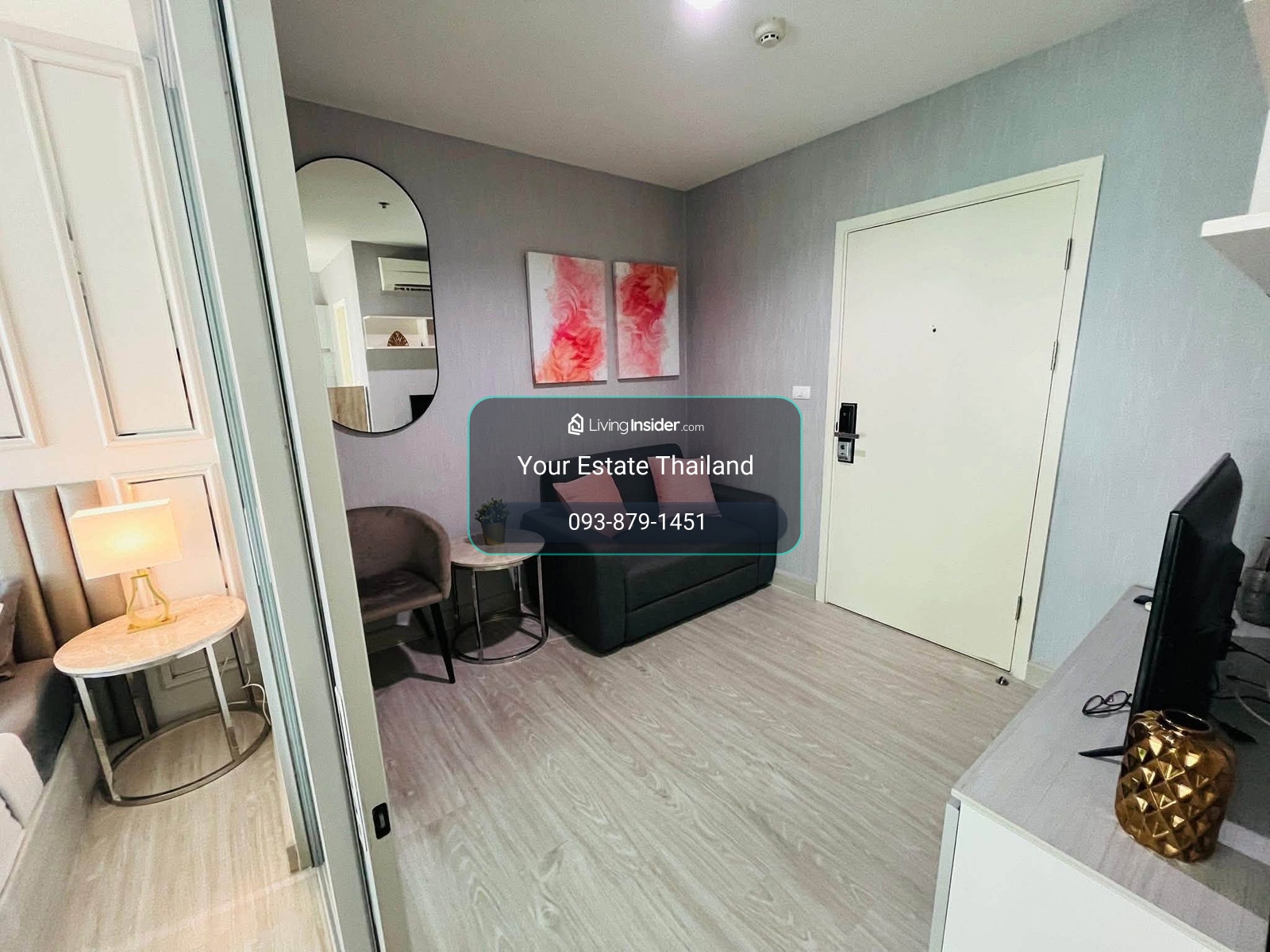 Aspire Ngamwongwan คอนโด 1 ห้องนอน เฟอร์นิเจอร์ครบพร้อมอยู่  – รูปที่ 4