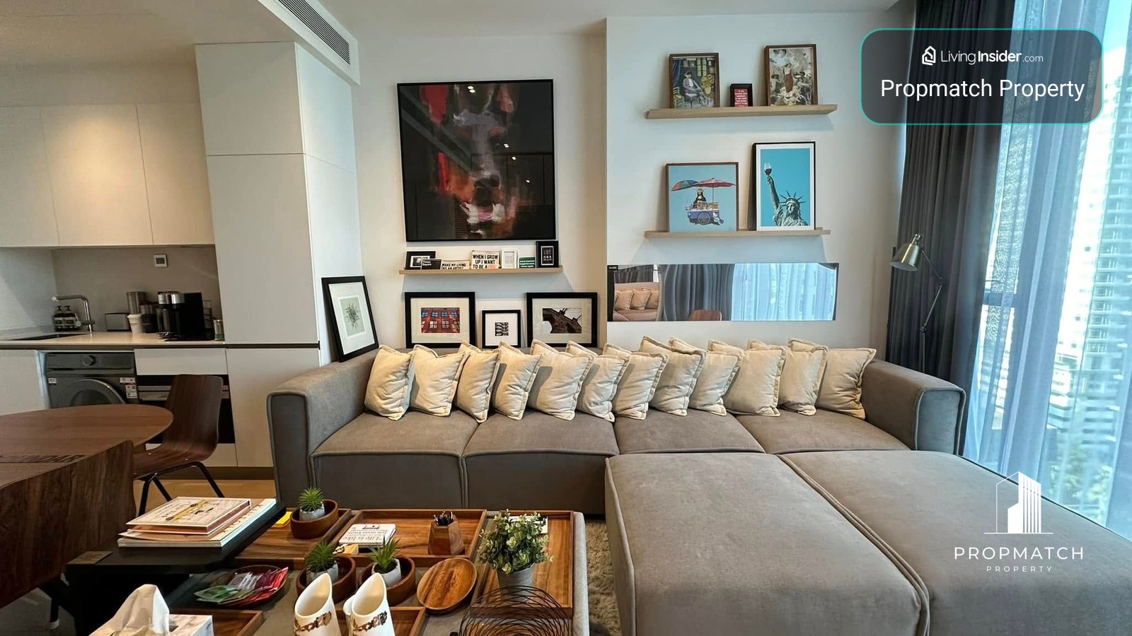 ✨Flash Deal ✨ The Strand Thonglor ( 1Bed 1Bath 54SQM.) พร้อมอยู่ ! เพียง 75,000 บาทต่อเดือน Tel.0981315848@propmatch  – รูปที่ 4