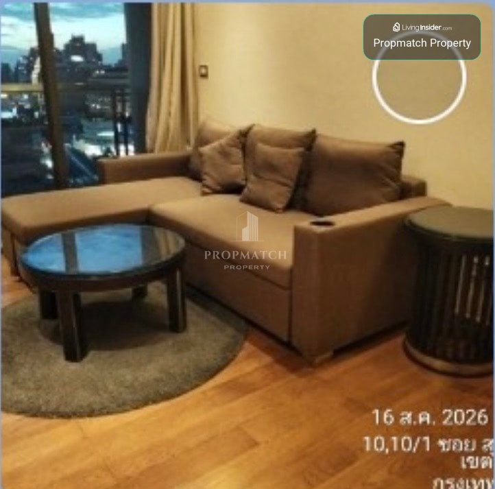✨Flash Deal ✨ The Address Sukhumvit 28 ( 1Bed 1Bath 43.9SQM.) พร้อมอยู่ ! เพียง 34,000 บาทต่อเดือน Tel.0981315848@propmatch  – รูปที่ 2