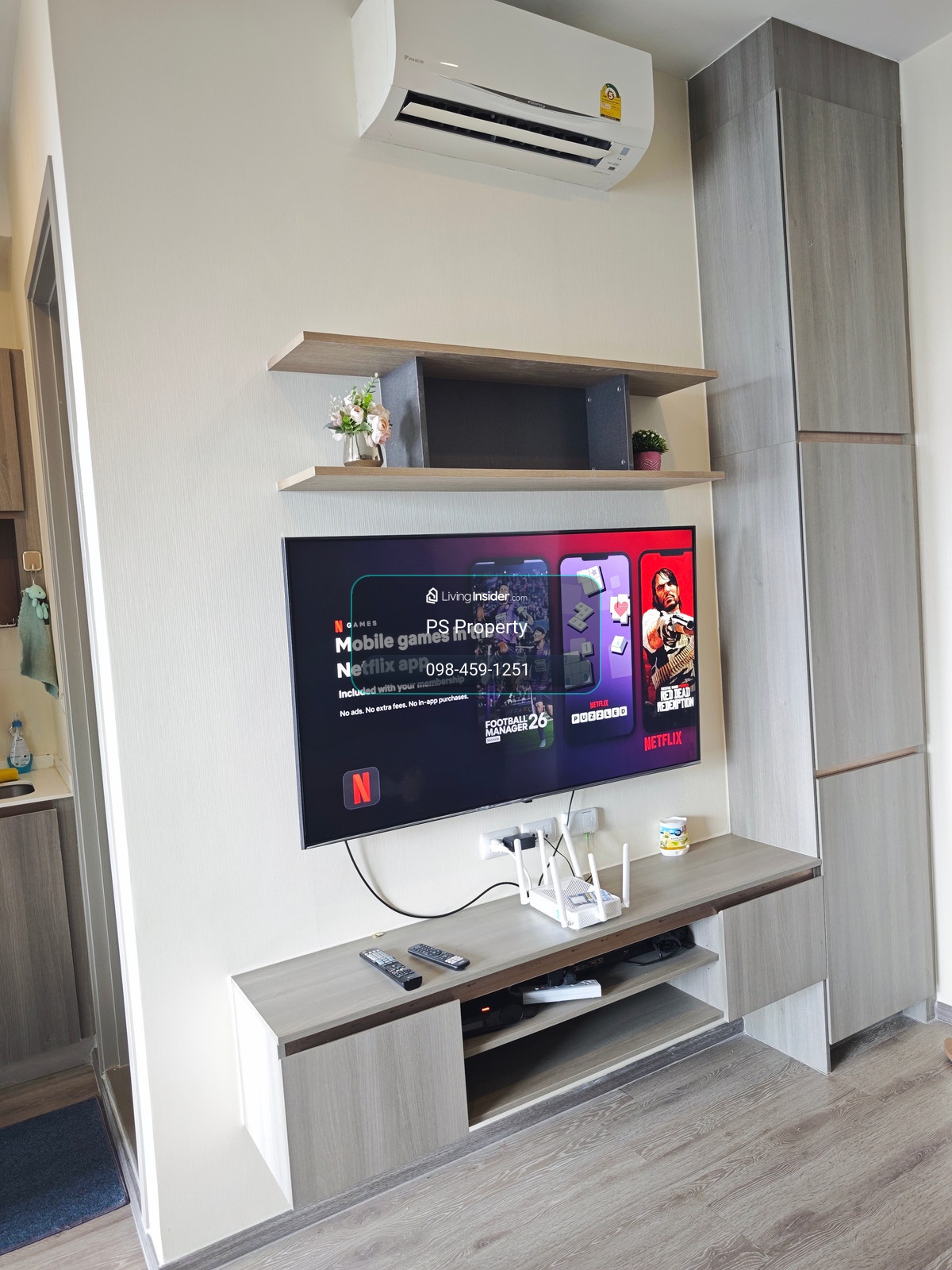 ให้เช่า 🔥 Knightsbridge Prime Onnut 🔥 ใกล้ BTS อ่อนนุช เฟอร์นิเจอร์ และ เครื่องใช้ไฟฟ้าครบ  – รูปที่ 3