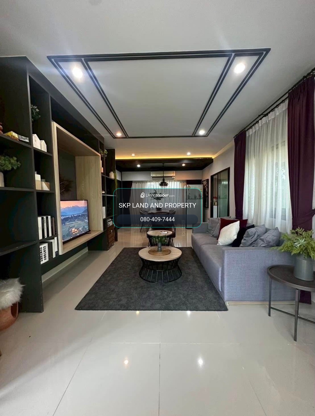 ให้เช่าบ้านเดี่ยว คณาสิริ ราชพฤกษ์-346 เฟอร์ครบ ใกล้โรบินสัน ราชพฤกษ์ – รูปที่ 4
