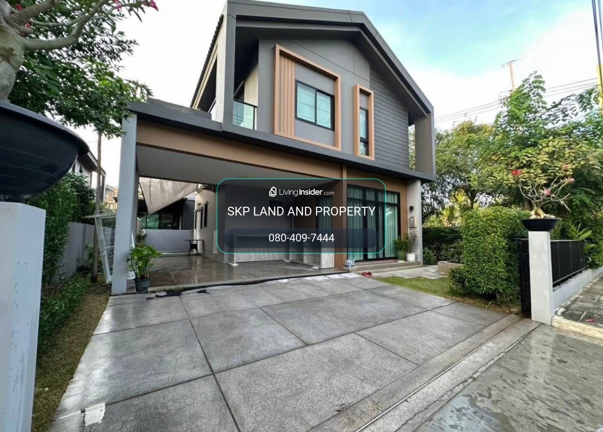 ให้เช่าบ้านเดี่ยว คณาสิริ ราชพฤกษ์-346 เฟอร์ครบ ใกล้โรบินสัน ราชพฤกษ์ – รูปที่ 2
