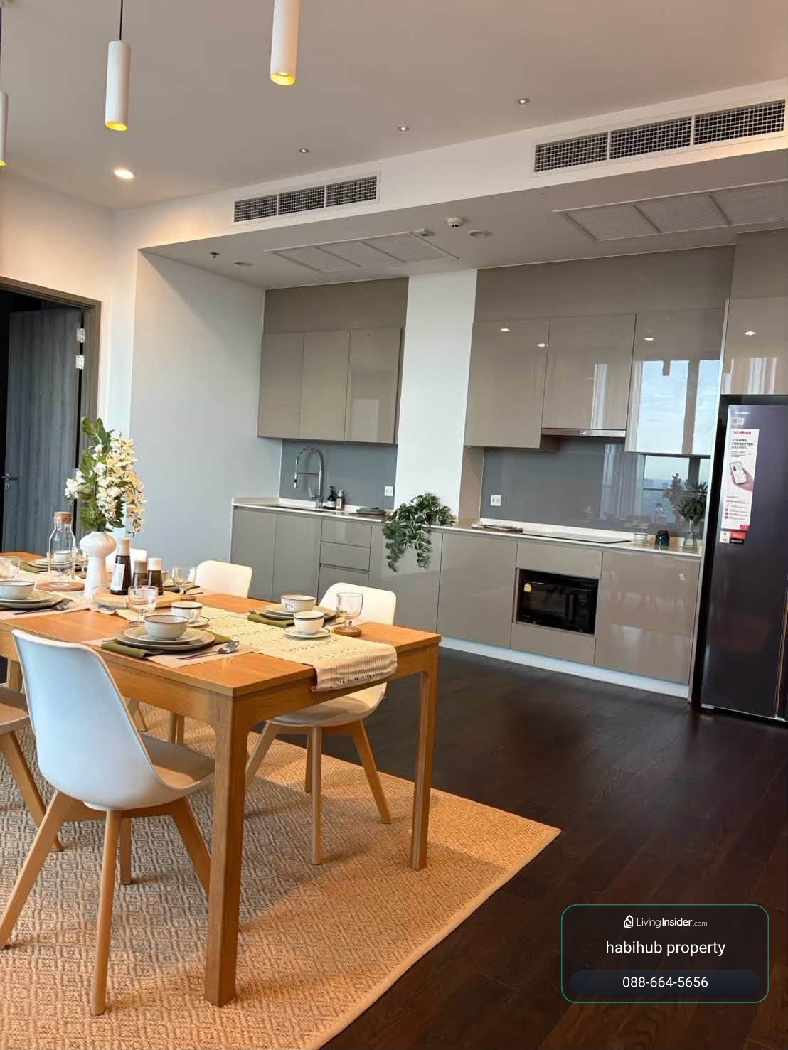 🏠✨ Whizdom Essence | Condo for rent Penthouse 4 bedrooms (HBH-RP-306) – รูปที่ 2