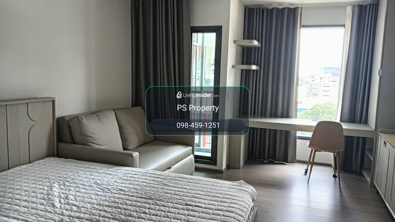 ให้เช่า 📍 Aspire Sukhumvit - Rama 4 📍 ใกล้ BTS พระโขนง เฟอร์นิเจอร์ และ เครื่องใช้ไฟฟ้าครบ  – รูปที่ 3