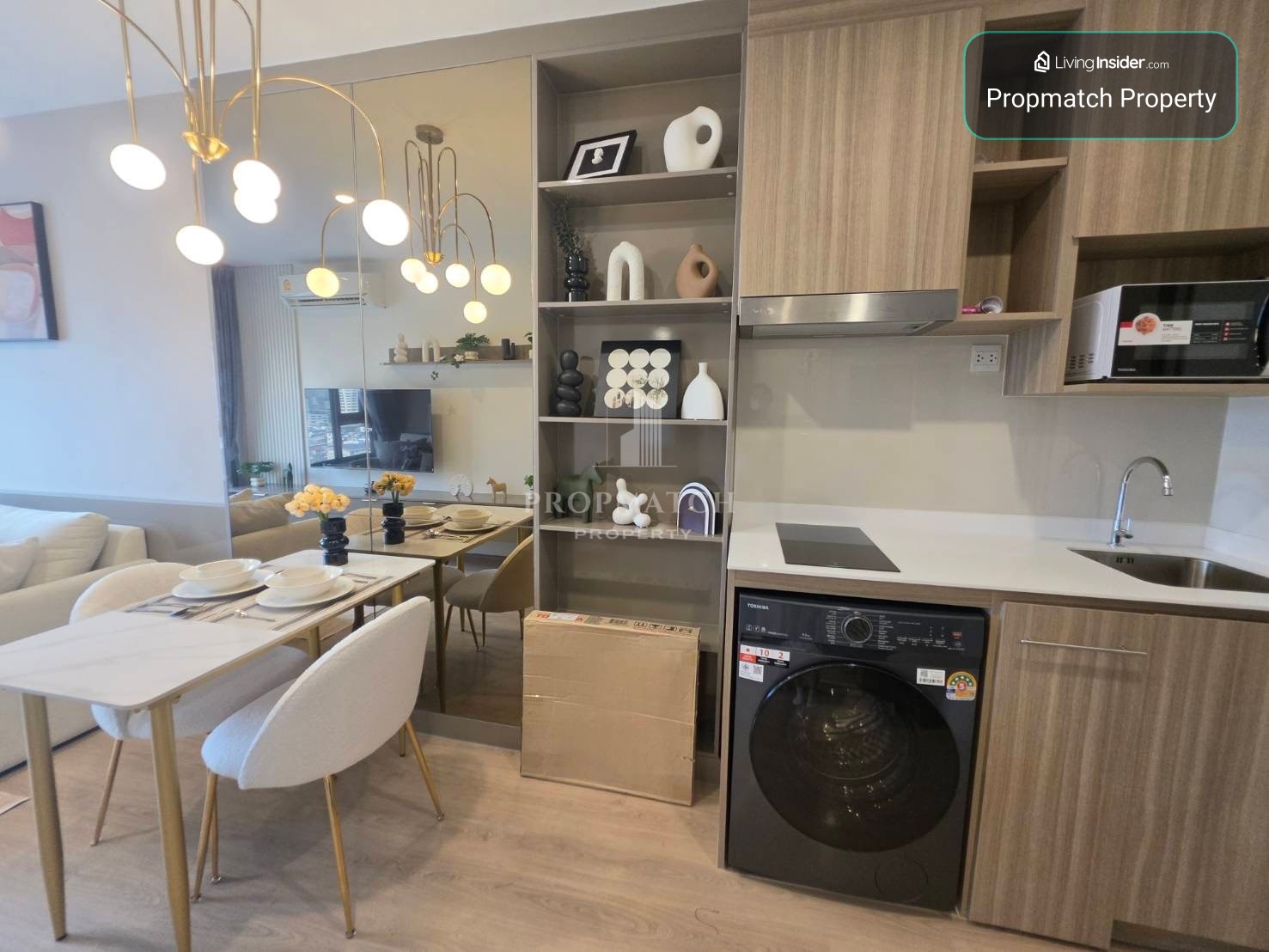 ✨Flash Deal ✨ Life Rama 4 - Asoke ( 1Bed 1Bath 32SQM.) พร้อมอยู่ ! เพียง 26,000 บาทต่อเดือน Tel.0981315848@propmatch  – รูปที่ 4