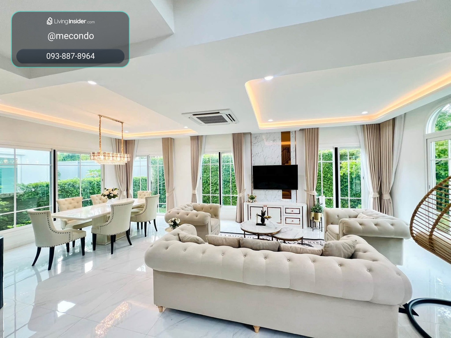 ME2500677 ว่างให้เช่าด่วน!! บ้านเดี่ยวหรูหลังมุม Private Zone ที่ GRANDIO บางนา กม.5 เฟอร์ครบพร้อมเข้าอยู่  – รูปที่ 3