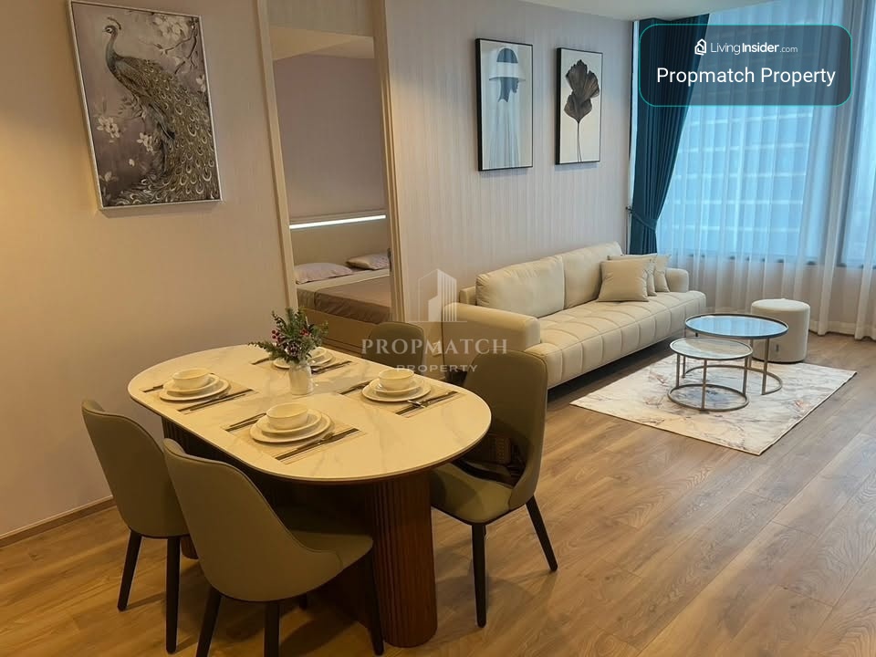 ✨Flash Deal ✨Noble Form Thonglor ( 2Bed 2Bath 63SQM.) พร้อมอยู่ ! เพียง 73,000 บาทต่อเดือน Tel.0981315848@propmatch  – รูปที่ 2