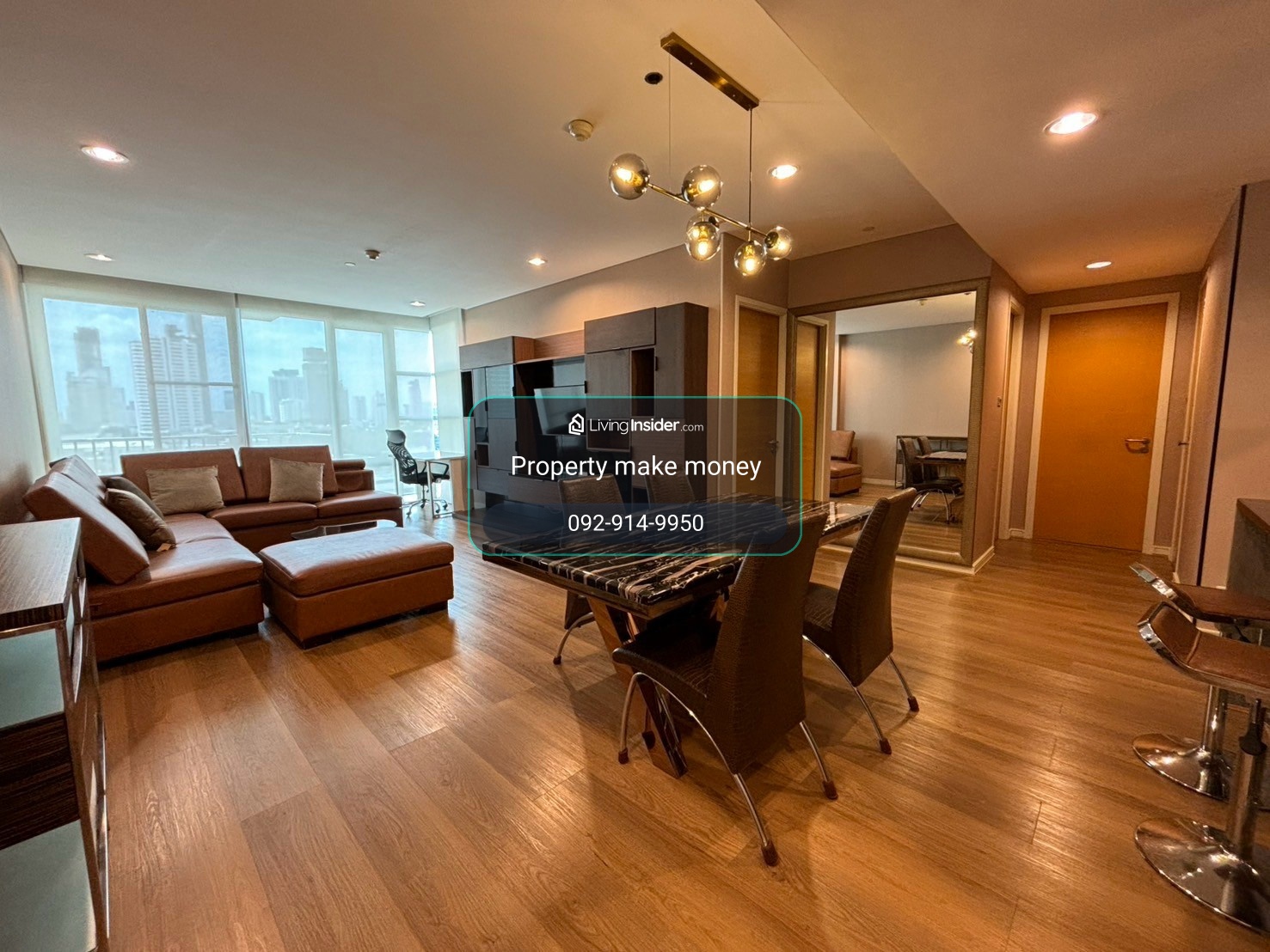 🐶🐱 RENT: Fullerton Sukhumvit — Rare Pet-Friendly Luxury Condo (Thonglor-Ekkamai) – รูปที่ 2