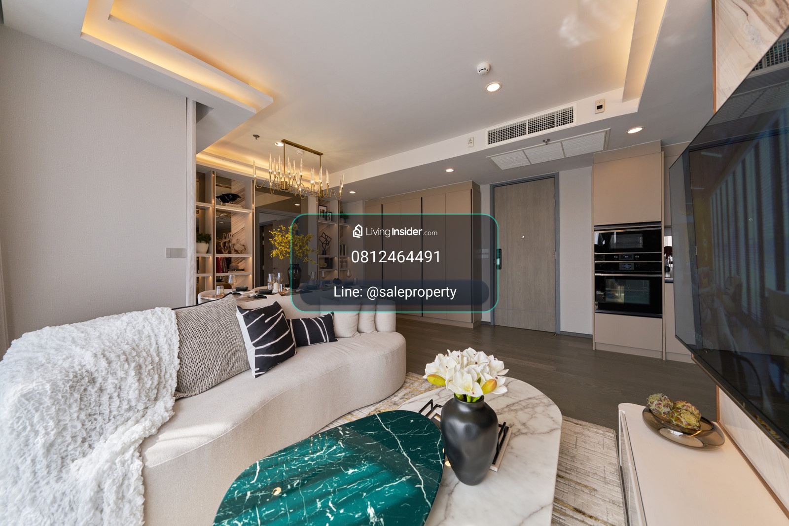 Coco parc Rama 4, 3 bedrooms, beautiful view, high floor, fully furnished. – รูปที่ 4