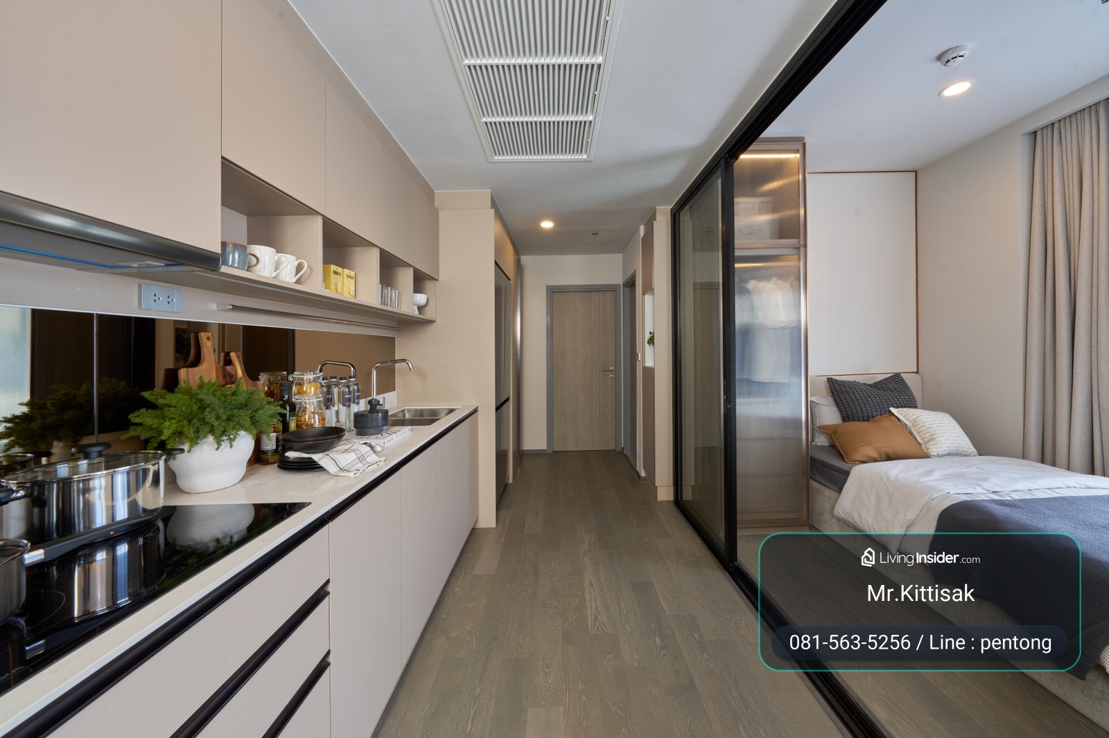Coco parc condo Rama 4, 3 bedrooms, near One Bangkok, beautiful view, high floor. – รูปที่ 3
