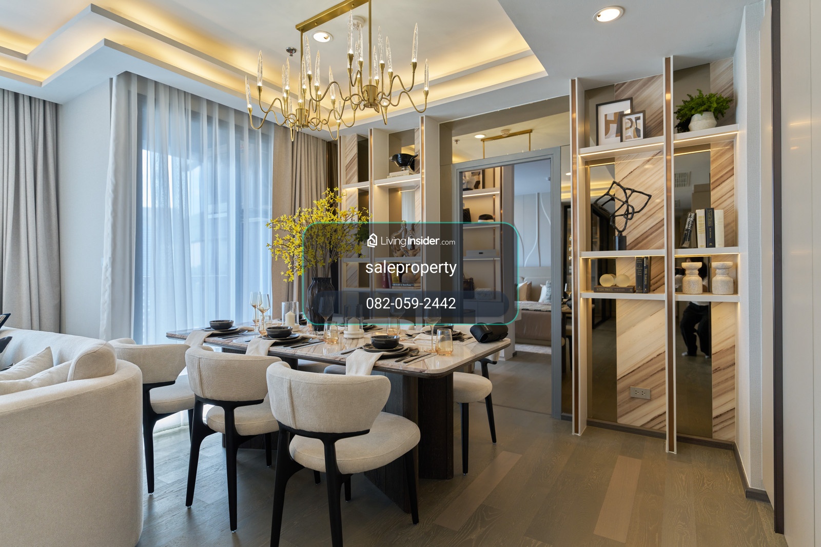 Coco parc Rama4 3ห้องนอนแต่งครบ ทำเลพระราม 4 ใกล้สวนลุม สาทร – รูปที่ 4