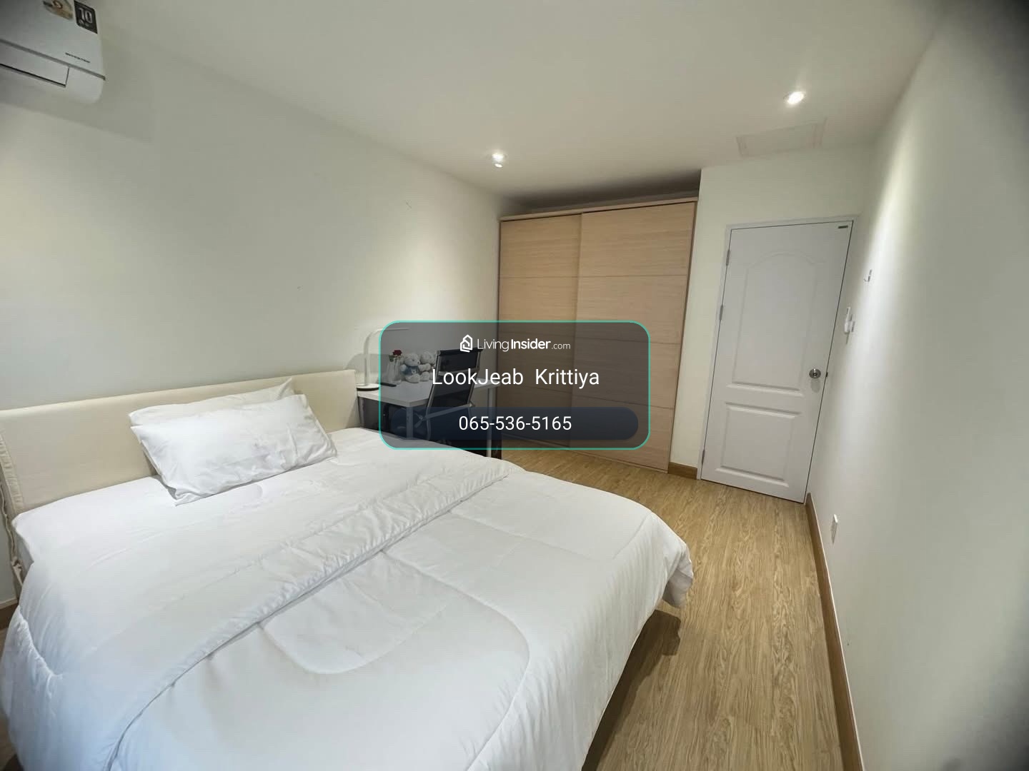 🏡 ห้องใหญ่ 48 ตร.ม. ชั้น 24 วิวสวย แต่งครบ พร้อมอยู่ รัชดา 32 เพียง 1.99 ลบ. 📞065-536-5165 – รูปที่ 2