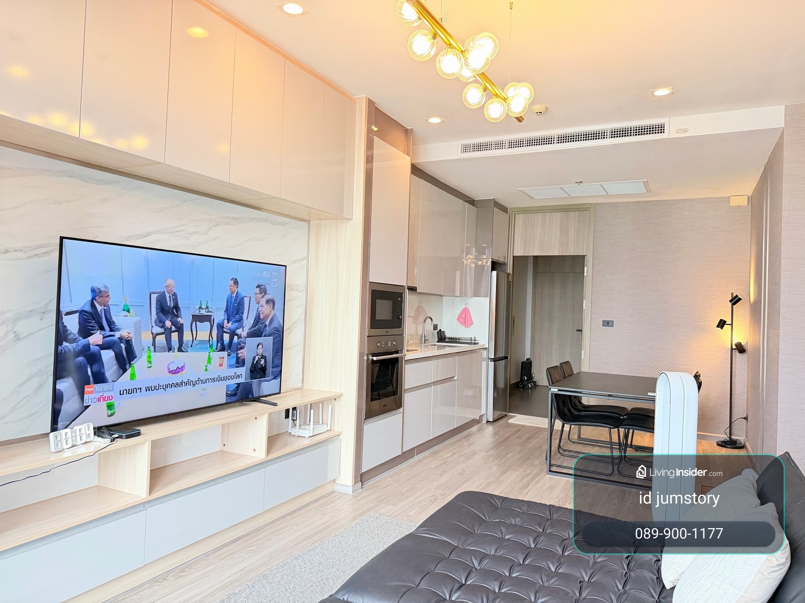 ❤️❤️For rent, 2 bedrooms, 2 bathrooms, Noble Ploenchit, connected to BTS and private elevator to the room, beautiful room, good location in the heart of Sukhumvit. Near Central Embassy If interested, please make an appointment to see the room. Welcome 😊😊 – รูปที่ 3