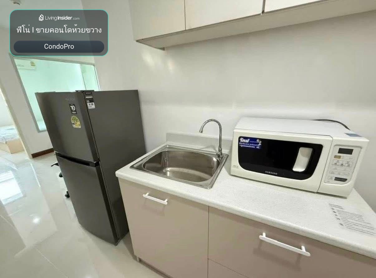 ขายพร้อมผู้เช่า Le Rich สุทธิสาร ห้องมุม 2 ห้องนอน | ใกล้ MRT สุทธิสาร 200 ม. | – รูปที่ 3