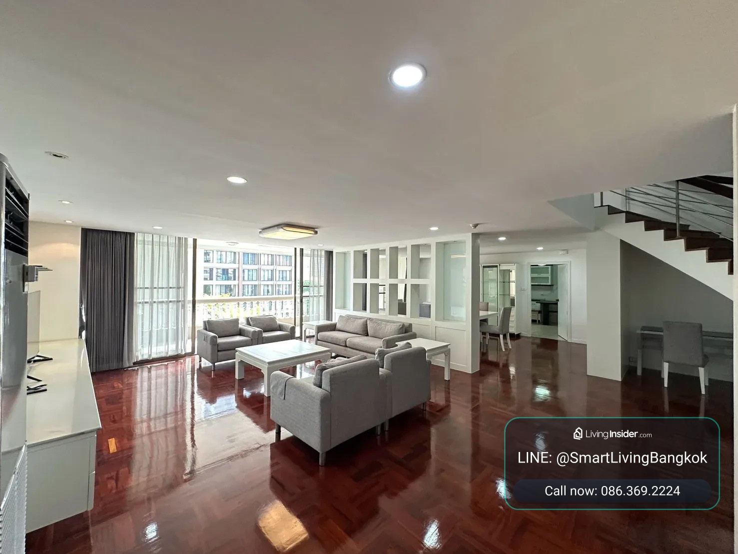 ให้เช่าคอนโดหรูพร้อมพงษ์ (3นอน 320ตร.ม.) สเปซกว้างมากเหมือนอยู่คฤหาสน์ Pet Friendly เลี้ยงสัตว์ได้ ทำเลพรีเมียม ใกล้ BTS และเอ็มดิสทริค – รูปที่ 4