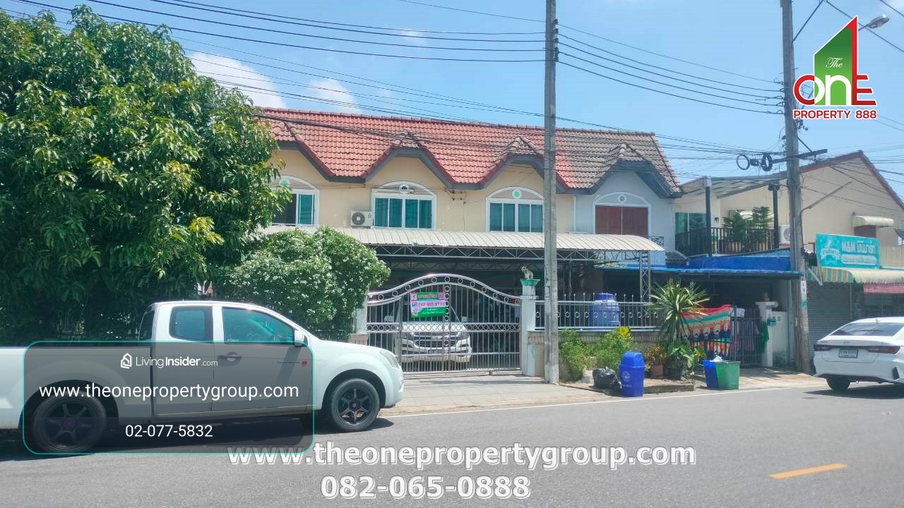 2-story townhouse, 75.5 square wah, Rom Ngao Mai Village 2, Kanchanaphisek Road. Wat Lat Pla Duk Road, Bang Bua Thong, Nonthaburi – รูปที่ 2