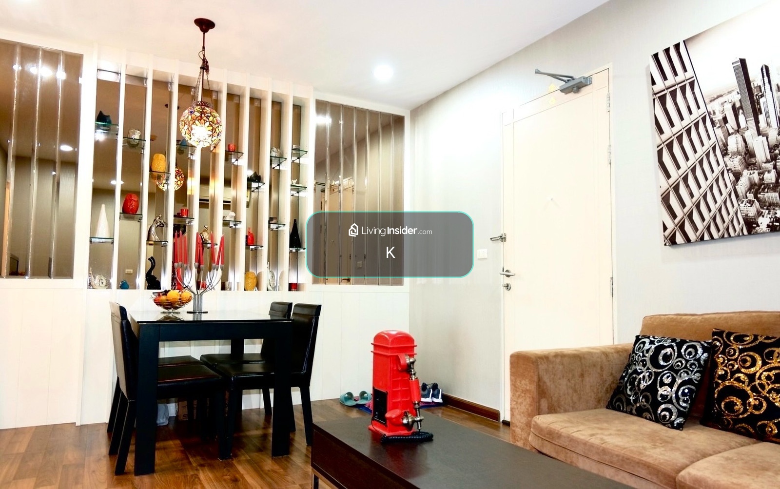 ขายคอนโดชีวาทัย ราชปรารภ 2 ห้องนอน วิวตึกใบหยก ห้องแต่งครบ พร้อมอยู่  – รูปที่ 2