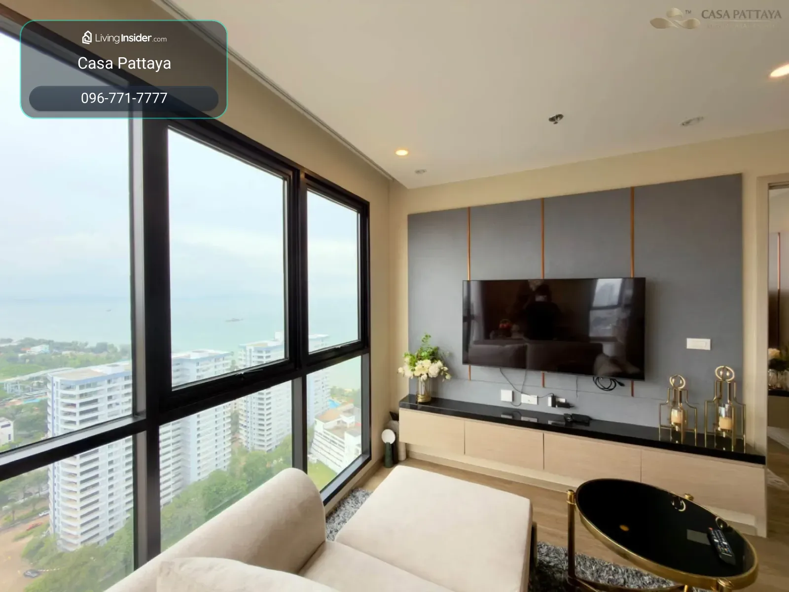 ขายคอนโดหรู The Panora Pattaya วิวทะเลพาโนรามารอบด้าน – รูปที่ 4