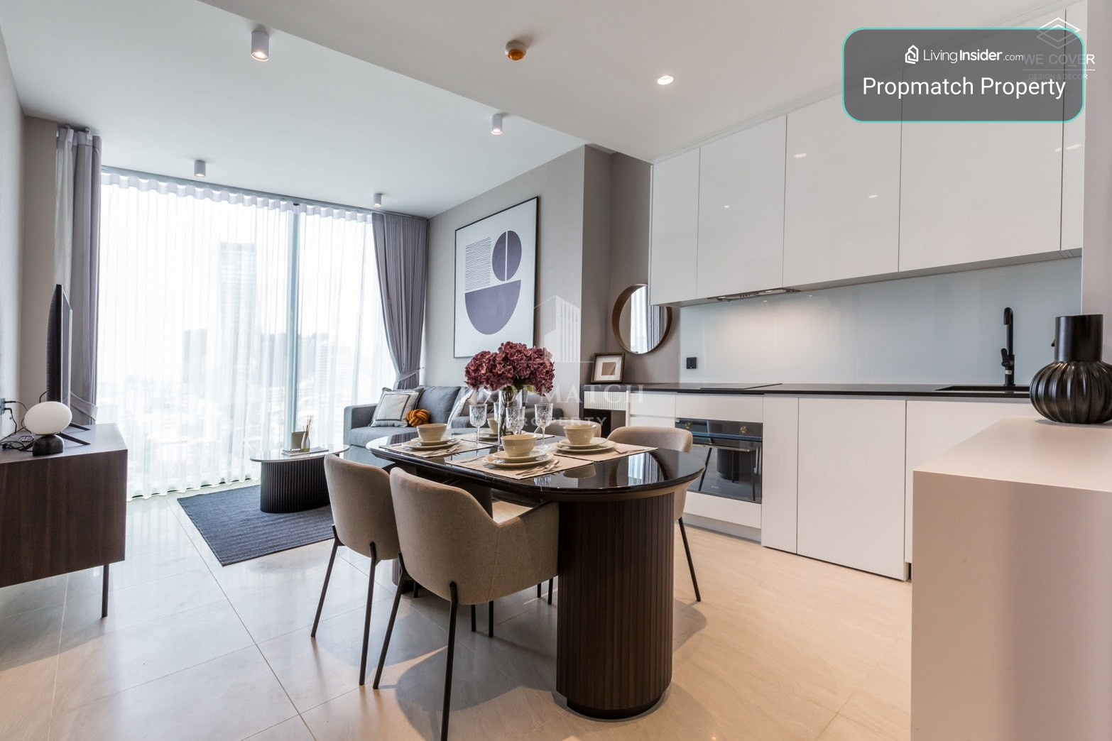 ✨Flash Deal ✨Tait 12 ( 1Bed 1Bath 52SQM.) พร้อมอยู่ ! เพียง 60,000 บาทต่อเดือน Tel.0981315848@propmatch  – รูปที่ 4