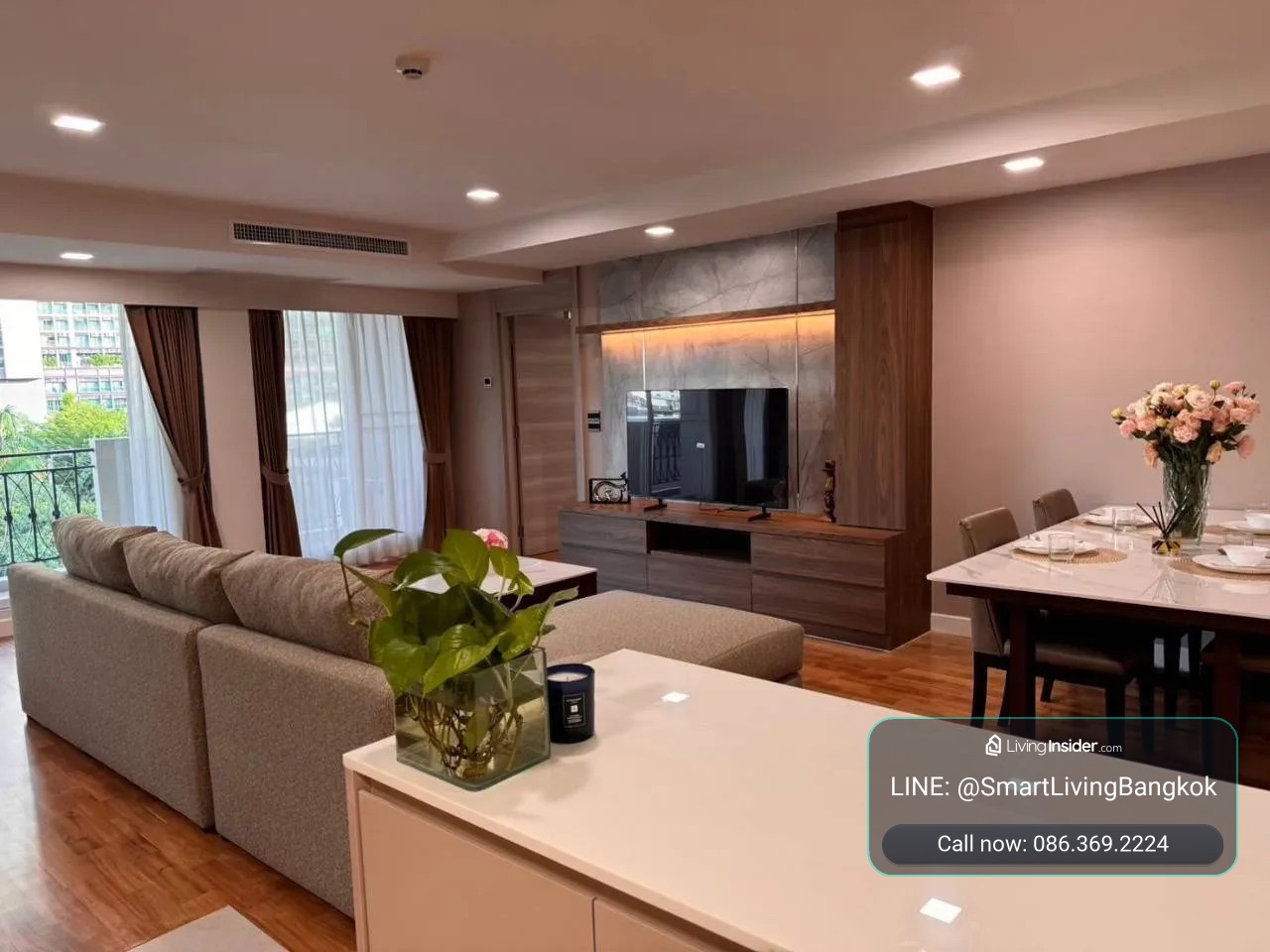 ให้เช่าอพาร์ตเมนต์ สุขุมวิท 34 (3นอน 180ตร.ม.) สเปซกว้างเหมือนอยู่บ้าน Pet Friendly เลี้ยงสัตว์ได้ ร่มรื่นไพรเวทสุดๆ ใกล้ BTS ทองหล่อ – รูปที่ 2